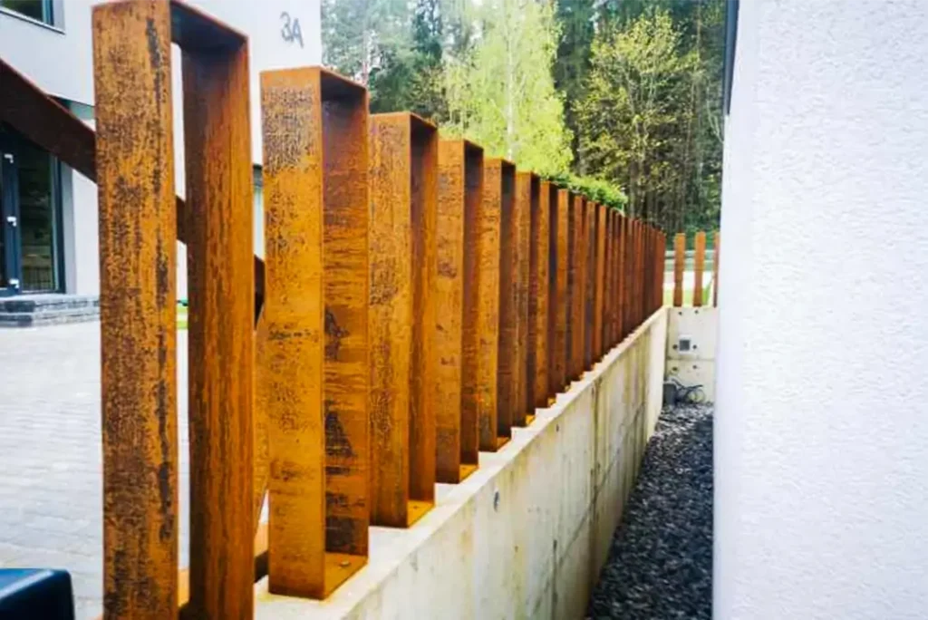 Corten tvora "KUBAS"