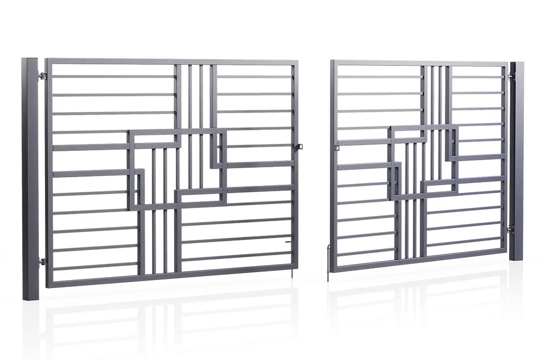 Dvivėriai vartai „KVADRATU“