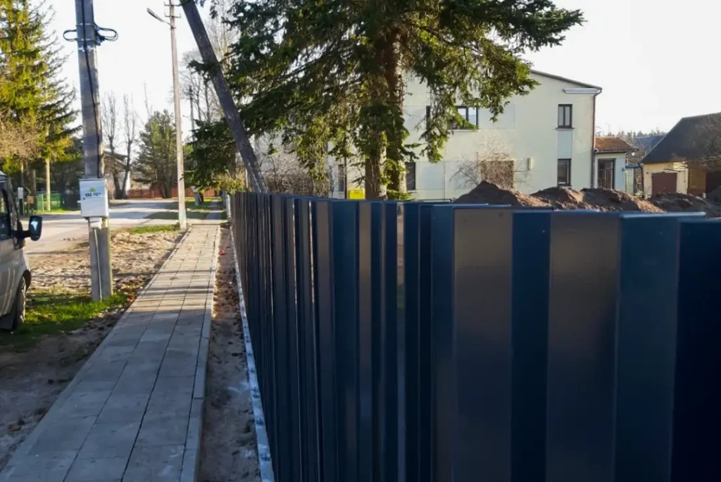 Moderni berėmė tvora „VENECIJA“, nuotrauka 5