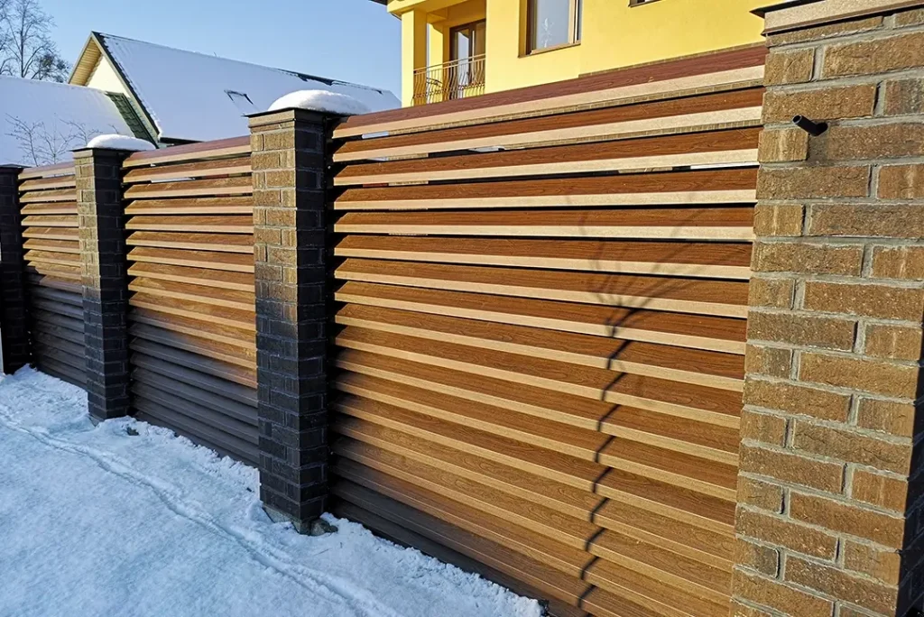 Skardinė tvora „ŽALIUZI“, nuotrauka 12