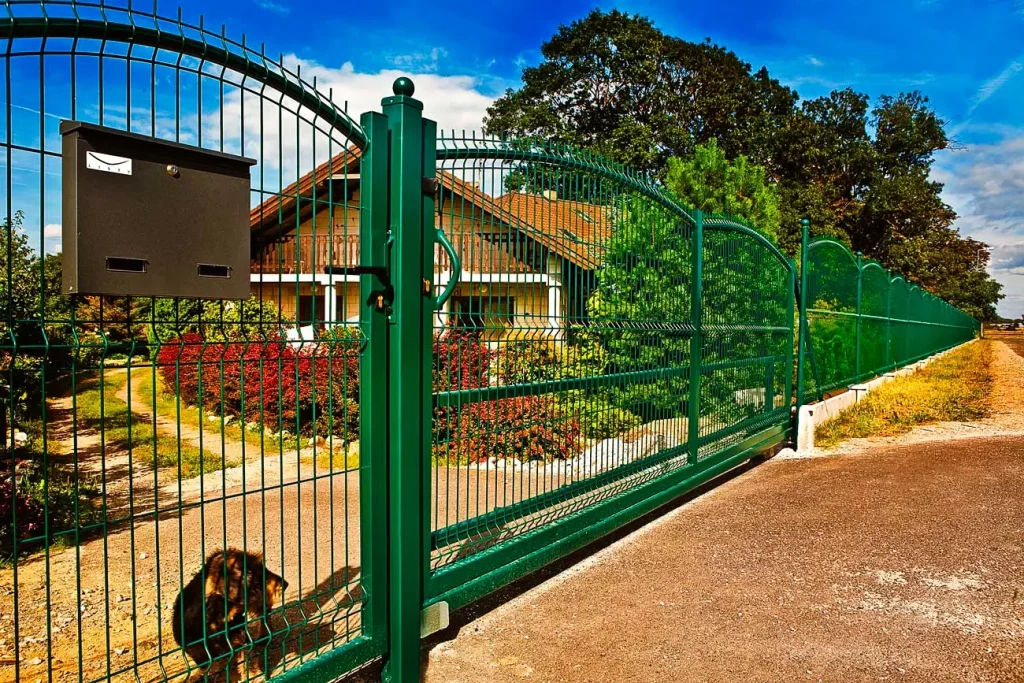 Stačiakampiai stulpai tvorai, nuotrauka 1