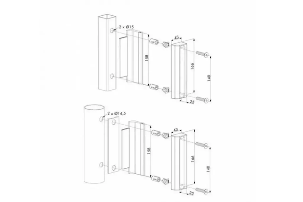 Locinox industrinė atrama, nuotrauka 2