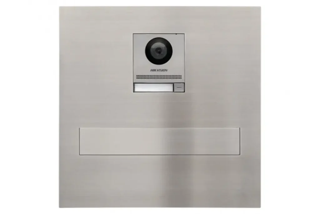 Integruojama pašto dėžutė su Video pasikalbėjimu HIKVISION (INOX), nuotrauka 5