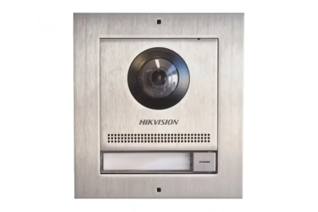 Integruojama pašto dėžutė su Video pasikalbėjimu HIKVISION (INOX), nuotrauka 1