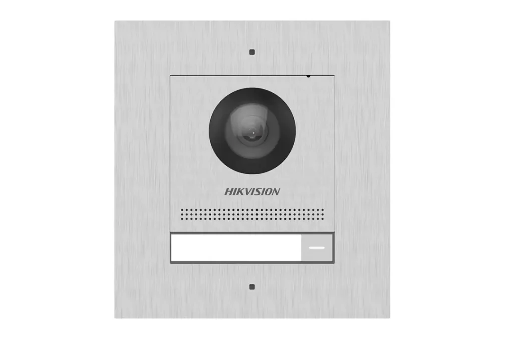 Pašto dėžutė su Video pasikalbėjimu HIKVISION (INOX) ir kodine klaviatūra, nuotrauka 1